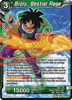 Broly, Bestial Rage⁣ - Fighter's Ambition⁣ (Uncommon)⁣ [090]