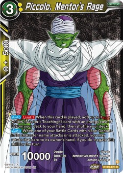 Piccolo, Mentor's Rage⁣ - Fighter's Ambition⁣ (Rare)⁣ [125]