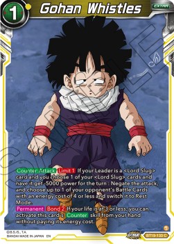 Gohan Whistles⁣ - Fighter's Ambition⁣ (Common)⁣ [133]