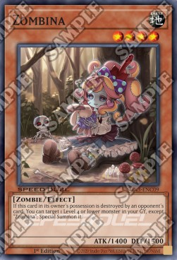 Zombina⁣ - Speed Duel GX: Duelists of Shadows⁣ (Common)⁣ [C09]