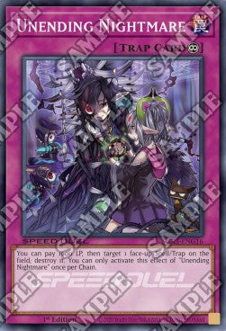 Unending Nightmare⁣ - Speed Duel GX: Duelists of Shadows⁣ (Common)⁣ [G16]