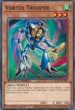 Vortex Trooper⁣ - Speed Duel GX: Duelists of Shadows⁣ (Common)⁣ [H11]