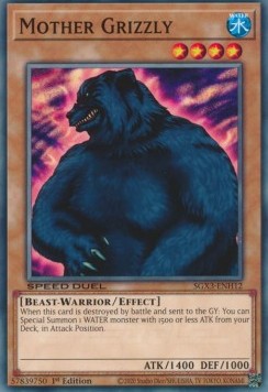 Mother Grizzly⁣ - Speed Duel GX: Duelists of Shadows⁣ (Common)⁣ [H12]