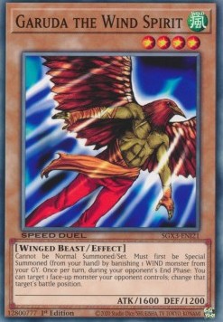 Garuda the Wind Spirit⁣ - Speed Duel GX: Duelists of Shadows⁣ (Common)⁣ [I21]