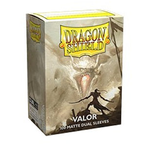 100 Dragon Shield Sleeves - Matte Dual Valor