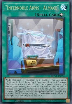 "Infernoble Arms - Almace" (V.1 - Ultra Rare)⁣ - Duelist Nexus⁣ (Ultra Rare)⁣ [056]