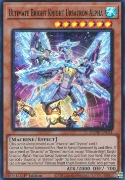 Ultimate Bright Knight Ursatron Alpha⁣ - Duelist Nexus⁣ (Super Rare)⁣ [021]