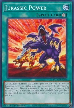 Jurassic Power⁣ - Duelist Nexus⁣ (Common)⁣ [053]