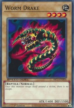 Worm Drake⁣ - Speed Duel: Streets of Battle City⁣ (Common)⁣ [H04]