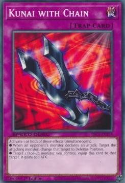 Kunai with Chain⁣ - Speed Duel: Streets of Battle City⁣ (Common)⁣ [B19]