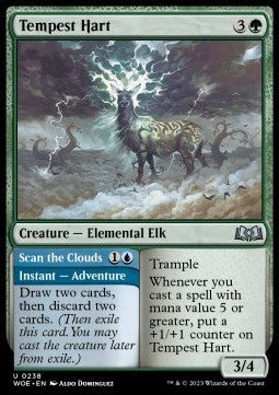 Tempest Hart // Scan the Clouds⁣ - Wilds of Eldraine⁣ (Uncommon)⁣ [238]