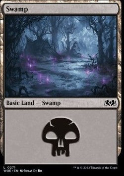 Swamp (V.2)⁣ - Wilds of Eldraine⁣ (Land)⁣ [271]