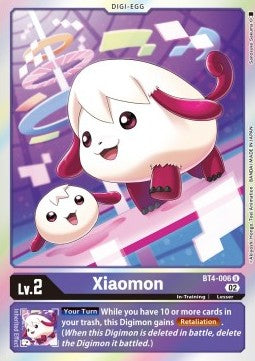 Xiaomon (BT4-006)⁣ - Resurgence Booster⁣ (Uncommon)⁣ [BT4-006]