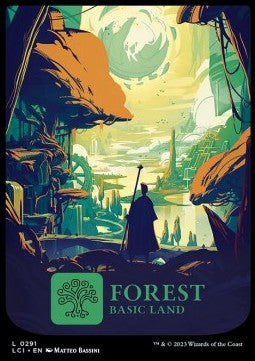 Forest (V.1)⁣ - The Lost Caverns of Ixalan⁣ (Land)⁣ [291]