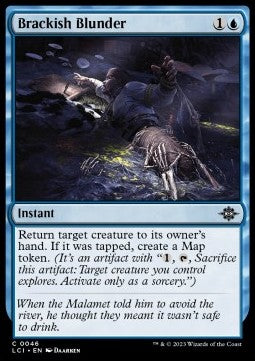 Brackish Blunder⁣ - The Lost Caverns of Ixalan⁣ (Common)⁣ [46]