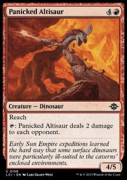 Panicked Altisaur⁣ - The Lost Caverns of Ixalan⁣ (Common)⁣ [159]