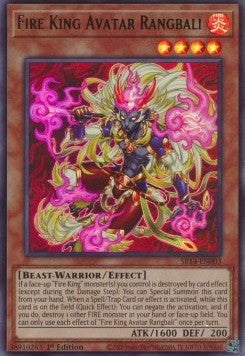 Fire King Avatar Rangbali⁣ - Structure Deck: Fire Kings⁣ (Ultra Rare)⁣ [003]