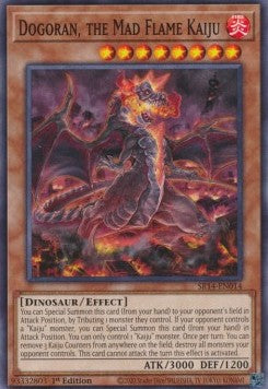 Dogoran, the Mad Flame Kaiju⁣ - Structure Deck: Fire Kings⁣ (Common)⁣ [014]