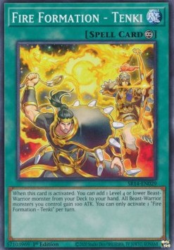 Fire Formation - Tenki⁣ - Structure Deck: Fire Kings⁣ (Common)⁣ [029]