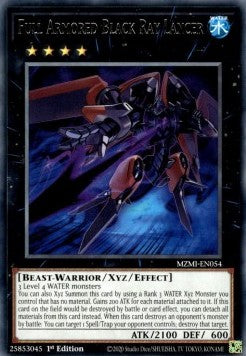 Full Armored Black Ray Lancer⁣ - Maze of Millennia⁣ (Rare)⁣ [054]