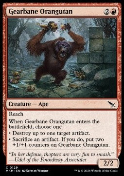 Gearbane Orangutan⁣ - Murders at Karlov Manor⁣ (Common)⁣ [129]