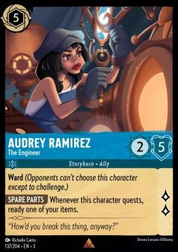 Audrey Ramirez - The Engineer⁣ - Into the Inklands⁣ (Rare)⁣ [137]