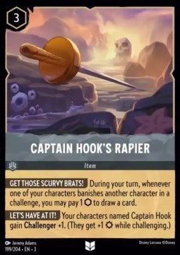 Captain Hook's Rapier⁣ - Into the Inklands⁣ (Uncommon)⁣ [199]