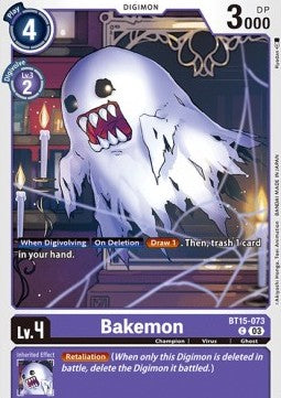 Bakemon (BT15-073)⁣ - Exceed Apocalypse⁣ (Common)⁣ [073]