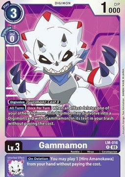 Gammamon (LM-016)⁣ - Exceed Apocalypse⁣ (Common)⁣ [LM-016]