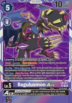 Regulusmon Ace (LM-017)⁣ - Exceed Apocalypse⁣ (Super Rare)⁣ [LM-017]