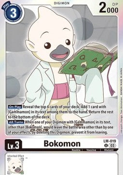 Bokomon (LM-019)⁣ - Exceed Apocalypse⁣ (Uncommon)⁣ [LM-019]