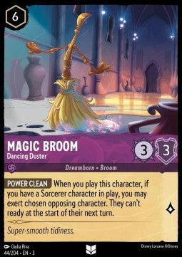 Magic Broom - Dancing Duster⁣ - Into the Inklands⁣ (Uncommon)⁣ [44]