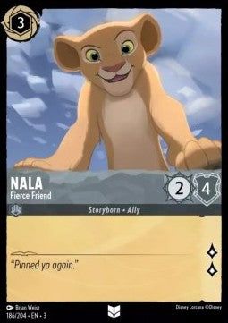 Nala - Fierce Friend⁣ - Into the Inklands⁣ (Uncommon)⁣ [186]