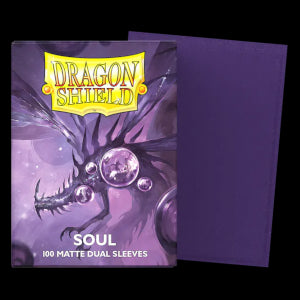 100 Dragon Shield Sleeves - Matte Dual Soul