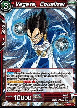 Vegeta, Equalizer (V.1 - Uncommon)⁣ - Beyond Generations⁣ (Uncommon)⁣ [014]