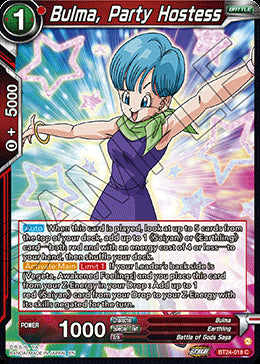 Bulma, Party Hostess⁣ - Beyond Generations⁣ (Common)⁣ [018]