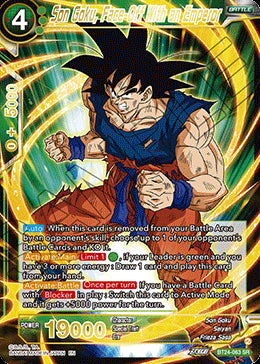 Son Goku, Face-Off With an Emperor (V.1 - Super Rare)⁣ - Beyond Generations⁣ (Super Rare)⁣ [063]