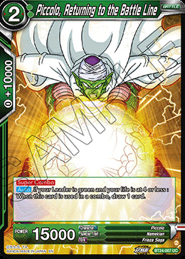 Piccolo, Returning to the Battle Line⁣ - Beyond Generations⁣ (Uncommon)⁣ [067]