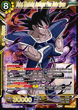 Turles, Wandering Destroyer From Outer Space (V.1 - Super Rare)⁣ - Beyond Generations⁣ (Super Rare)⁣ [096]