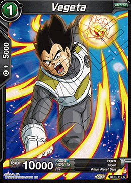 Vegeta (BT24-119) (V.1 - Common)⁣ - Beyond Generations⁣ (Common)⁣ [119]