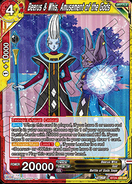 Beerus & Whis, Amusement of the Gods⁣ - Beyond Generations⁣ (Uncommon)⁣ [131]