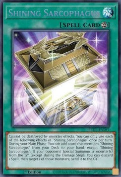 Shining Sarcophagus (V.1 - Secret Rare)⁣ - Legacy of Destruction⁣ (Secret Rare)⁣ [051]