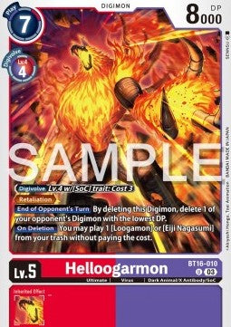 Helloogarmon (BT16-010)⁣ - Beginning Observer⁣ (Uncommon)⁣ [010]