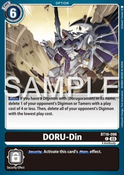 DORU-Din (BT16-098)⁣ - Beginning Observer⁣ (Common)⁣ [098]