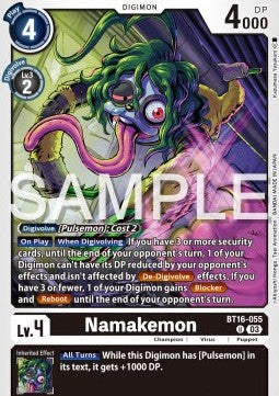 Namakemon (BT16-055)⁣ - Beginning Observer⁣ (Uncommon)⁣ [055]