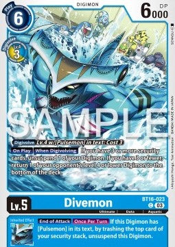 Divemon (BT16-023)⁣ - Beginning Observer⁣ (Common)⁣ [023]