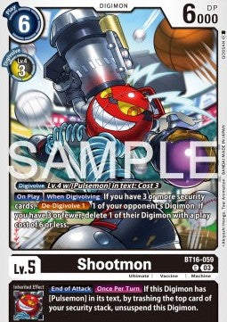 Shootmon (BT16-059)⁣ - Beginning Observer⁣ (Common)⁣ [059]