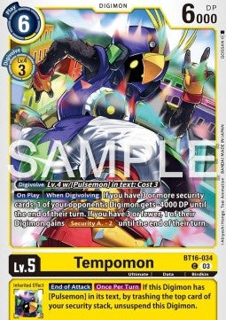 Tempomon (BT16-034)⁣ - Beginning Observer⁣ (Common)⁣ [034]