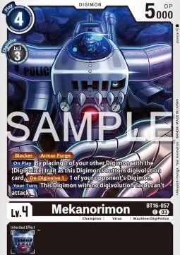 Mekanorimon (BT16-057)⁣ - Beginning Observer⁣ (Common)⁣ [057]