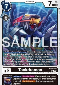 Tankdramon (BT16-060)⁣ - Beginning Observer⁣ (Common)⁣ [060]